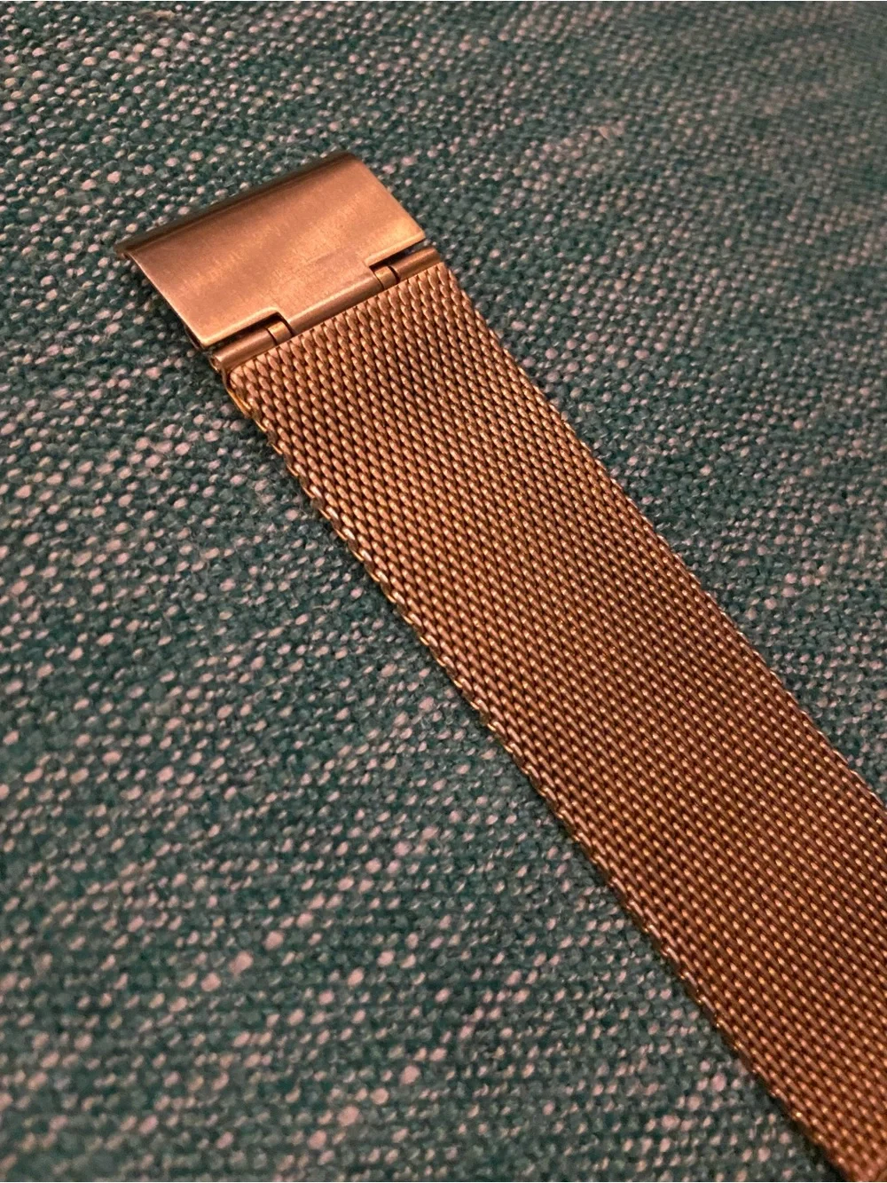 Tom Dixon Rose Gold stainless steel Block Watch